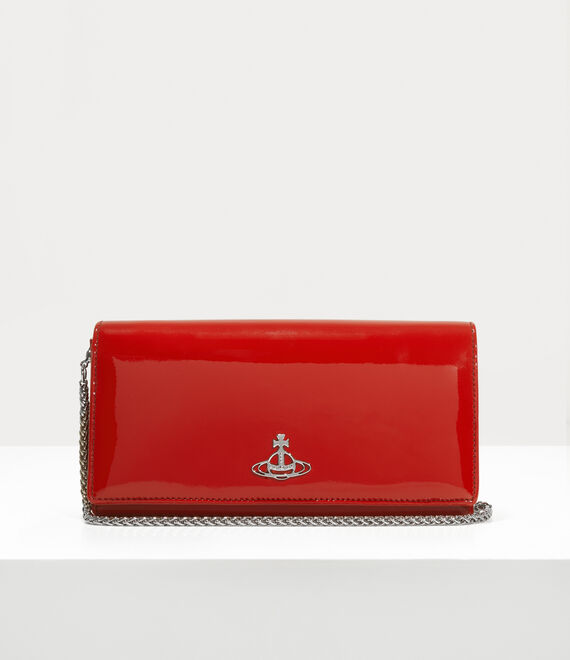 Vivienne Westwood Long Wallet With Long Chain Red | 315792DWK