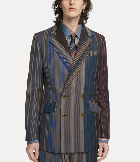 Vivienne Westwood Loose Double-breasted Jacket Multi | 196485MJP