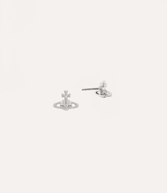 Vivienne Westwood Lorelei Stud Earrings Platinum | 018369WQI