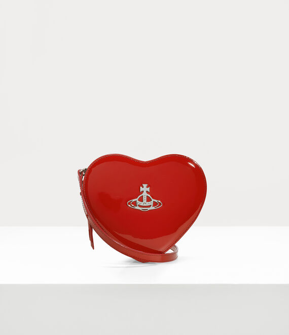 Vivienne Westwood Louise Heart Crossbody Red | 217684QJG