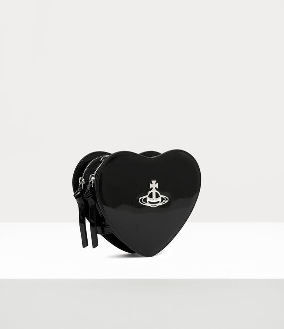 Vivienne Westwood Louise Heart Crossbody Bag Black | 752409OAJ