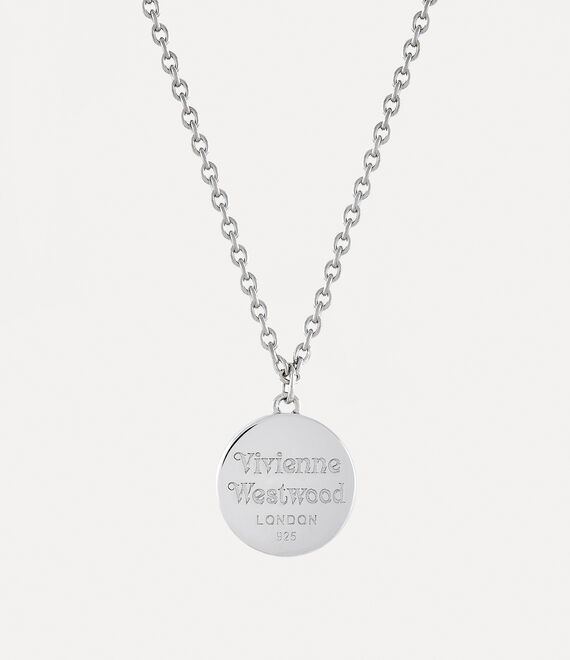 Vivienne Westwood Man Janus Pendant Necklace Platinum | 508943PWS