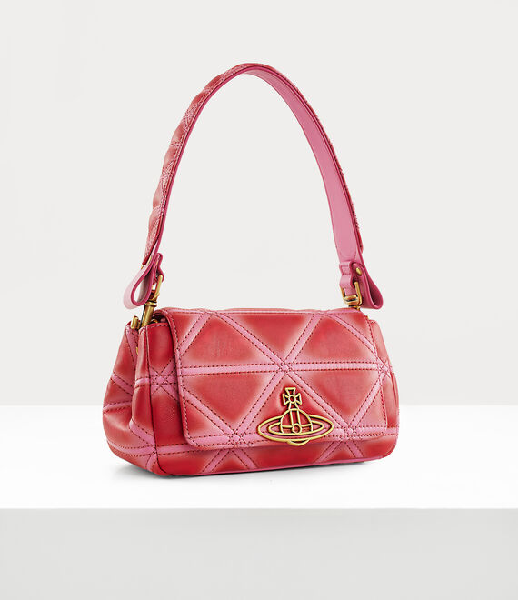 Vivienne Westwood Medium Hazel Handbag Pink/Red | 146397SMF