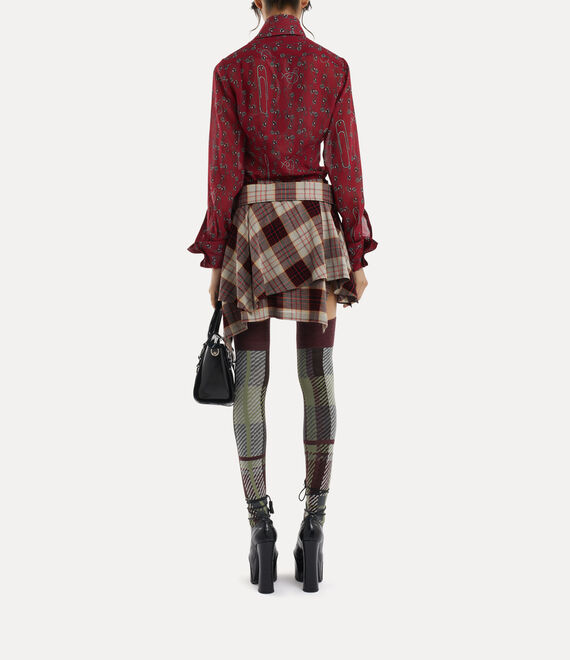 Vivienne Westwood Meghan Kilt Red Check | 517840HCU