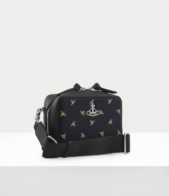 Vivienne Westwood Melih Camera Bag Black/Baby Orbs | 263981KNQ