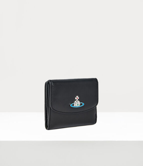 Vivienne Westwood Nappa Small Wallet Black | 961425GWB