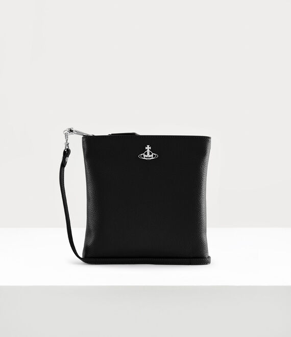 Vivienne Westwood New Square Crossbody Black | 284691JEO