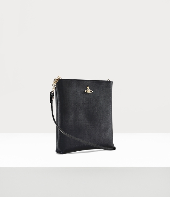 Vivienne Westwood New Square Crossbody Black | 073816DVS