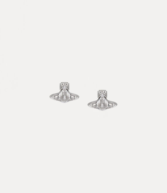 Vivienne Westwood Oslo Earrings Platinum | 367589JAD