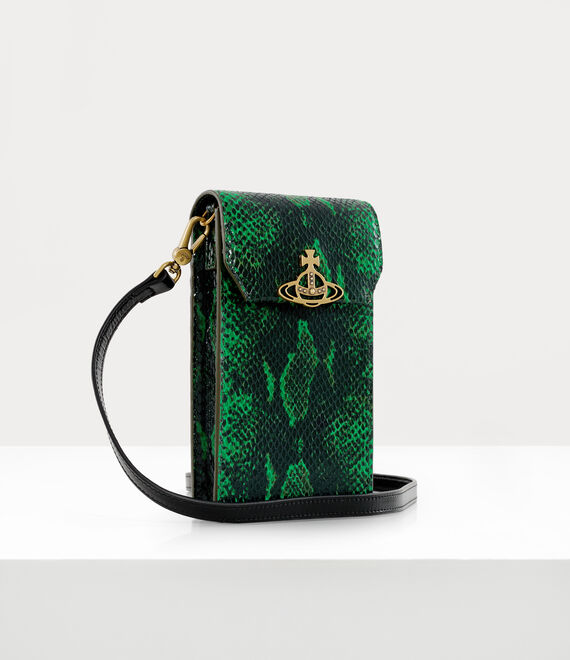 Vivienne Westwood Phone Bag Green | 921758VMW