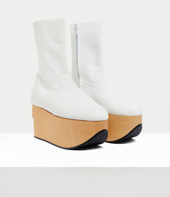 Vivienne Westwood Rocking Horse Boot White | 703495PGA