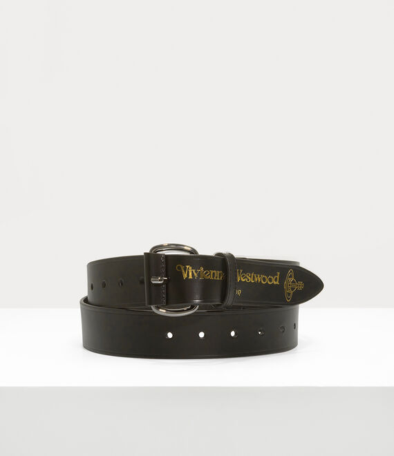 Vivienne Westwood Roller Buckle Belt Black | 275819SEF