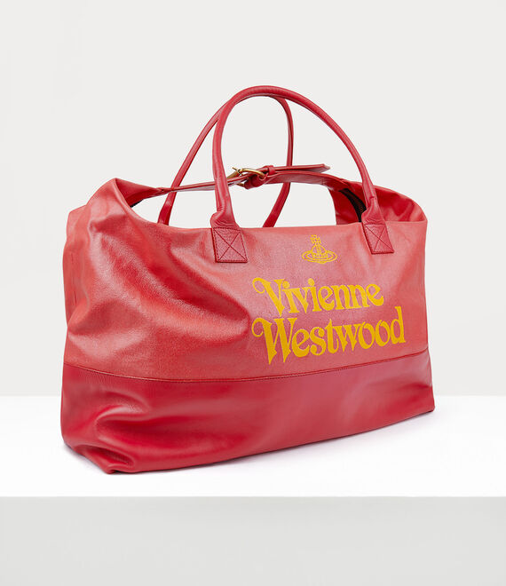 Vivienne Westwood Sid Weekender Red/Yellow | 012586EML