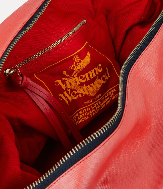 Vivienne Westwood Sid Weekender Red/Yellow | 012586EML