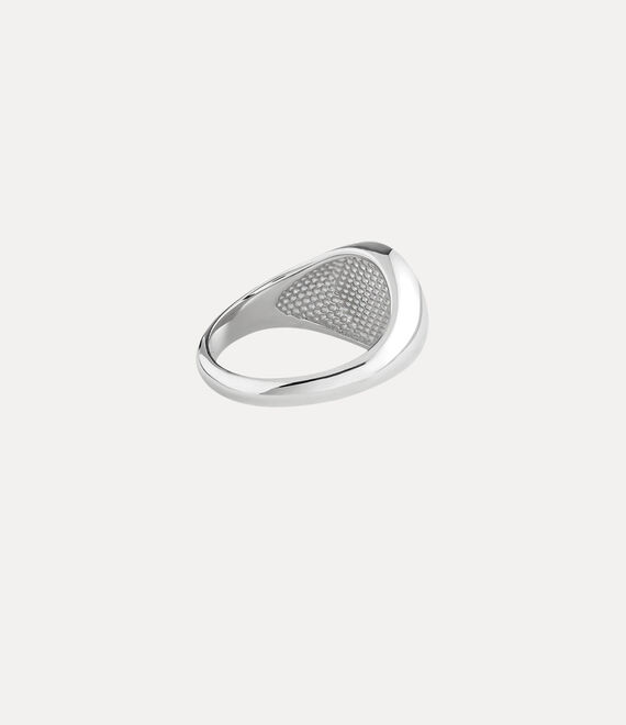 Vivienne Westwood Sigillo Ring Rhodium (925) | 514870QVE