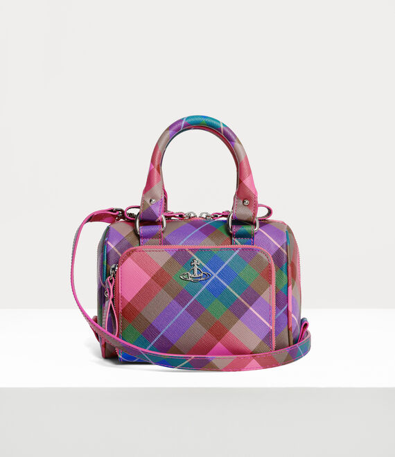 Vivienne Westwood Small Chelsea Bowling Bag Candy Tartan | 179023MQI