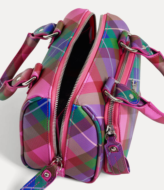 Vivienne Westwood Small Chelsea Bowling Bag Candy Tartan | 179023MQI