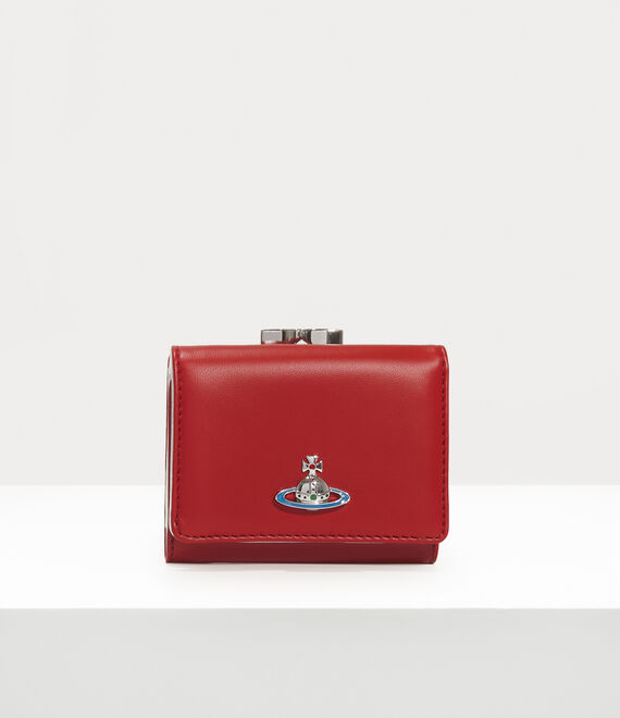 Vivienne Westwood Small Frame Wallet Red | 072658QLD