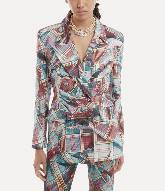 Vivienne Westwood Stewart Jacket Multi Tartan | 231749LDI