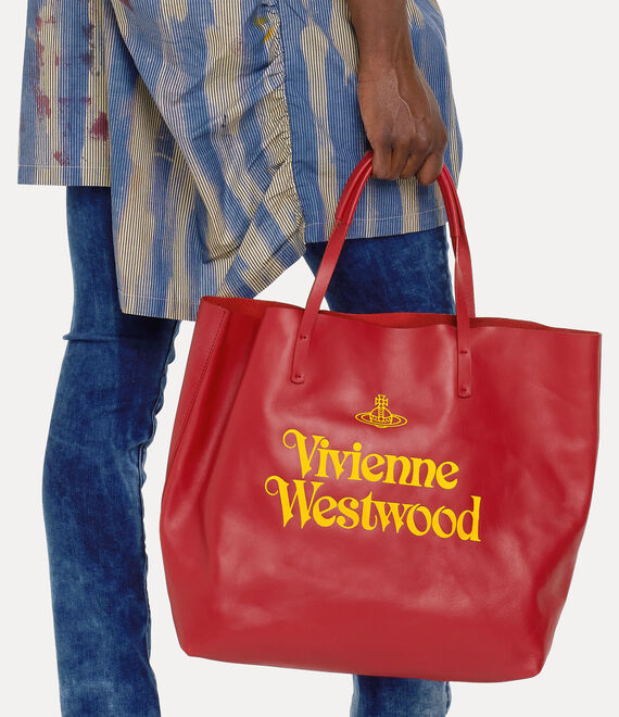 Vivienne Westwood Studio Shopper Red/Yellow | 137926HLO