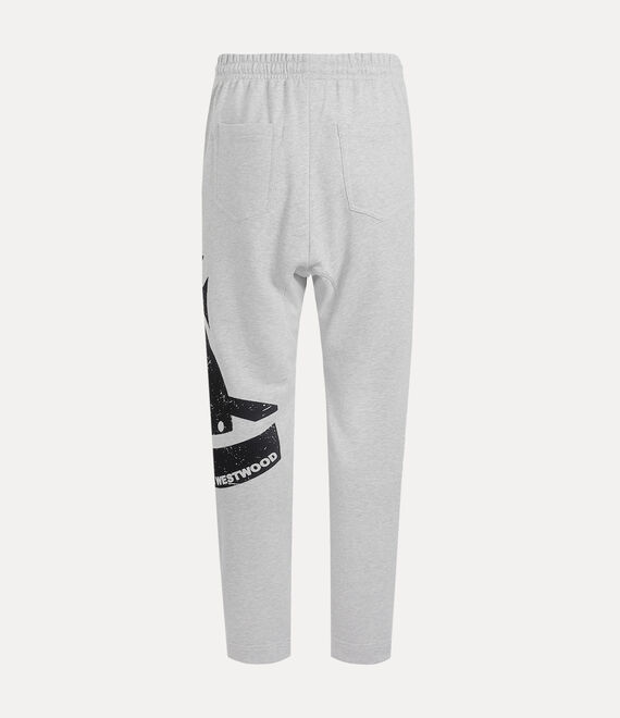 Vivienne Westwood Sunken Orb Football Trousers Grey Melange | 798516ZAT