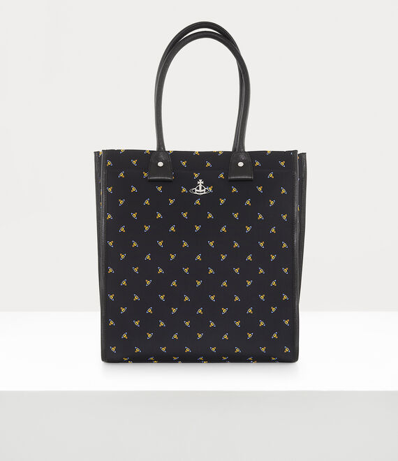 Vivienne Westwood Teddy Tote Bag Black/Baby Orbs | 295034DXC