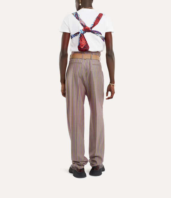 Vivienne Westwood Tie Bondage Peru T-shirt White | 105796OQF