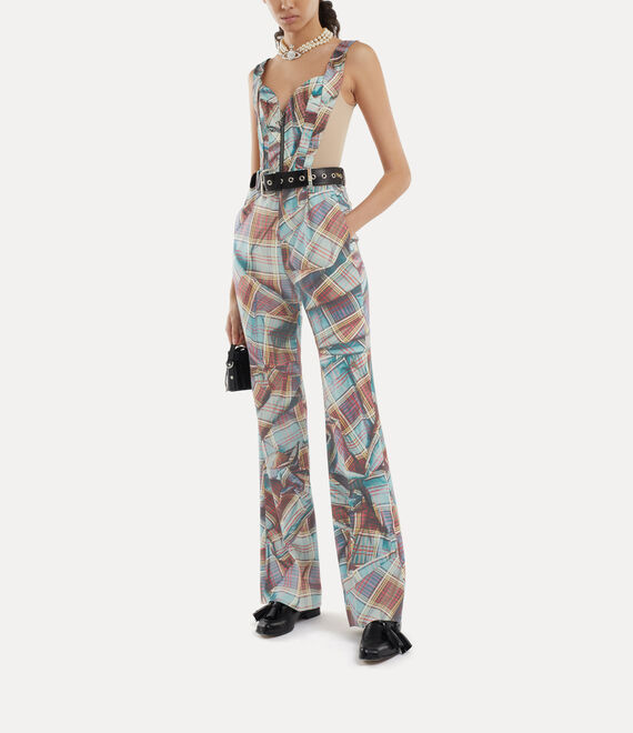 Vivienne Westwood W Ray Trousers Multi Tartan | 745193INU