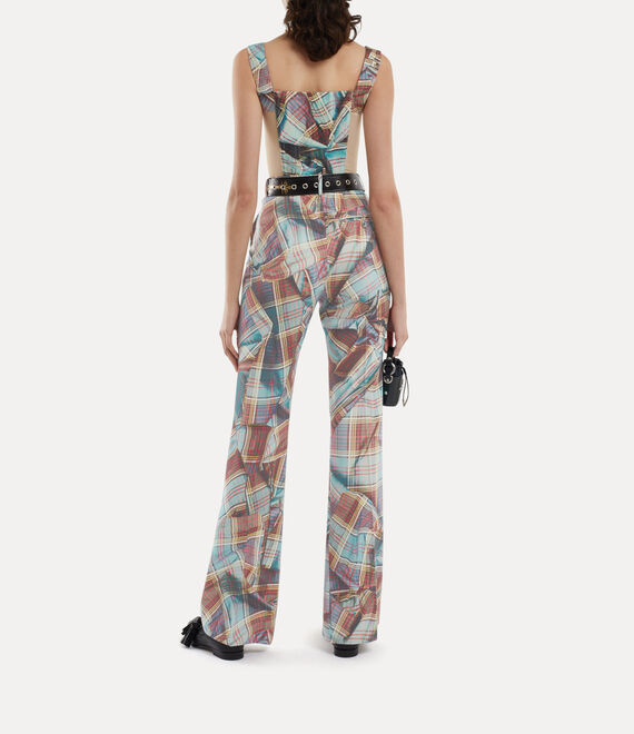 Vivienne Westwood W Ray Trousers Multi Tartan | 745193INU