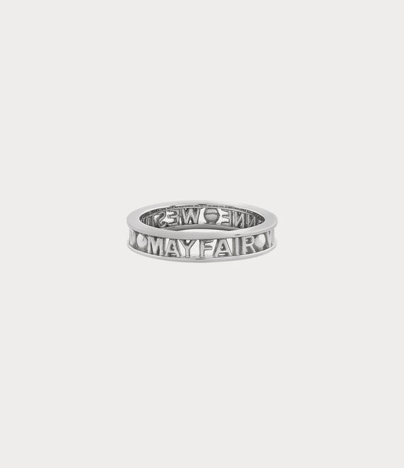 Vivienne Westwood Westminster Ring Rhodium (925) | 538960MAO