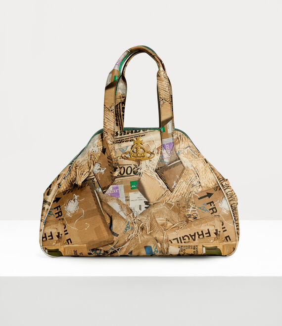 Vivienne Westwood Yasmine Large Bag Rubbish Print | 946012BSV