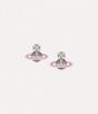 Platinum / Crystal Crystal / Rose, Pink Enamel